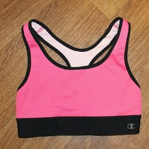 Champion Pink Sports Bra Small